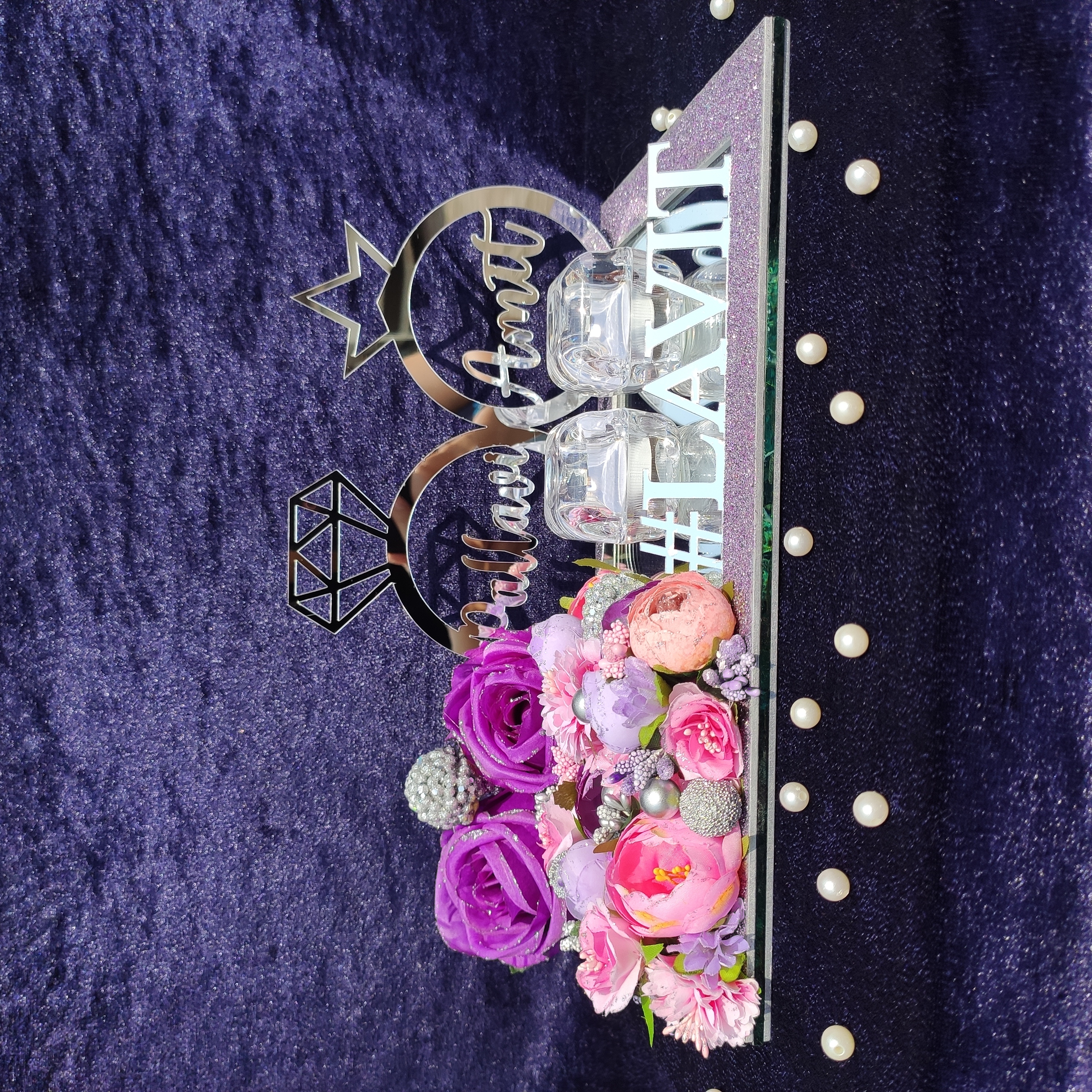 Personalised Gold Ring Tray — Wedding Gift